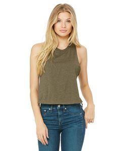 Bella+Canvas 6682 - Ladies Racerback Cropped Tank