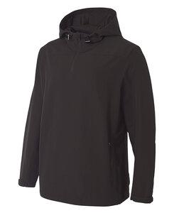 A4 A4N4263 - Adult Force 1/4 Zip Water Resistant Jacket Black