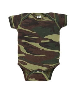 Code Five LA4403 - Infant Camo Bodysuit Green Woodland