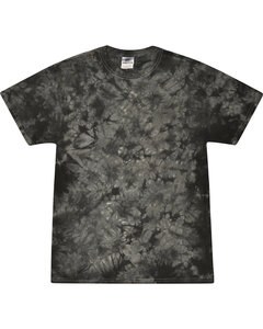 Colortone T1390 - Adult Crystal Wash Tie Dye Black