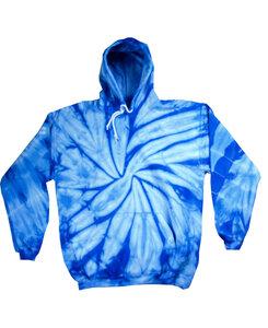 Colortone T312R - Adult Spider Pullover Hood Baby Blue