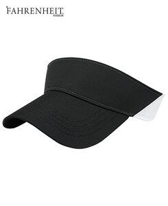 Liberty Bags F367 - Fahrenheit Performance Visor with Mesh Back Cap Charcoal