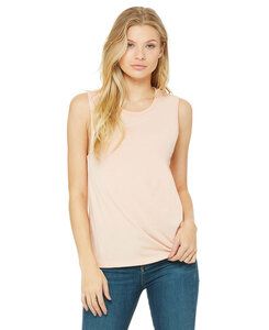 BELLA+CANVAS B6003 - Women's Jersey Muscle Tank Heather Peach