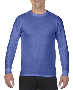 Comfort Colors CC6014 - Adult Heavyweight Ring Spun Long Sleeve Tee Flo Blue