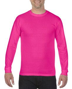 Comfort Colors CC6014 - Adult Heavyweight Ring Spun Long Sleeve Tee Neon Pink