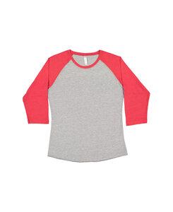 LAT LA3530 - Ladies Baseball Fine Jersey Tee