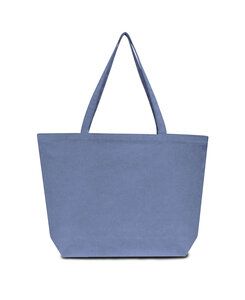 Liberty Bags LB8507 - Seaside Cotton 12 oz Pigment Dyed Large Tote Blue Jean