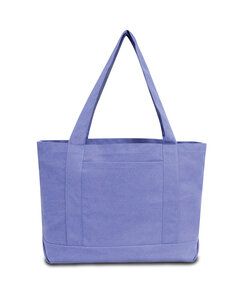 Liberty Bags LB8870 - Seaside Cotton 12 oz Pigment Dyed Boat Tote Periwinkle Blue