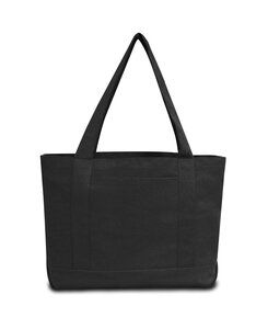 Liberty Bags LB8870 - Seaside Cotton 12 oz Pigment Dyed Boat Tote Washed Black