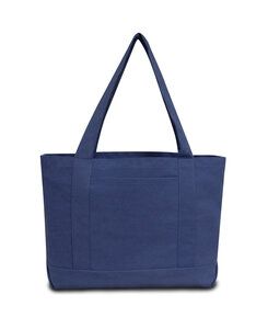 Liberty Bags LB8870 - Seaside Cotton 12 oz Pigment Dyed Boat Tote Washed Navy