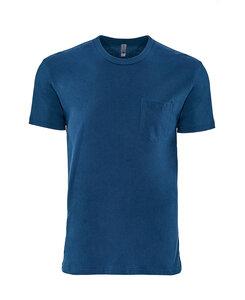 Next Level NL3605 - Adult Cotton Pocket Tee Cool Blue