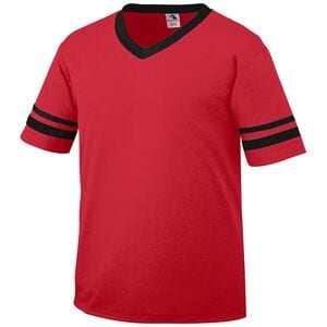 Augusta Sportswear 360 - Sleeve Stripe Jersey Red/Black