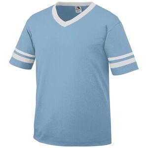 Augusta Sportswear 361 - Youth Sleeve Stripe Jersey Light Blue/White