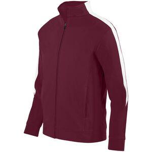 Augusta Sportswear 4395 - Medalist Jacket 2.0 Maroon/White