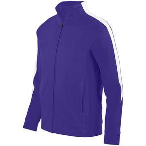 Augusta Sportswear 4395 - Medalist Jacket 2.0 Purple/White