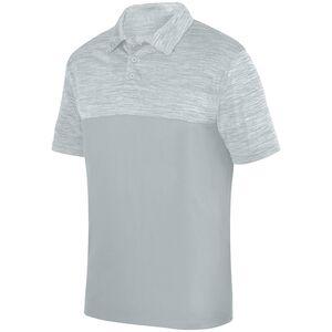 Augusta Sportswear 5412 - Shadow Tonal Heather Polo Silver