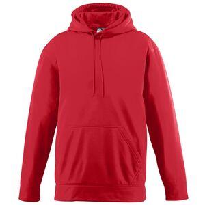 Augusta Sportswear 5505 - Wicking Fleece Hooded Sweatshirt Red