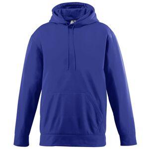 Augusta Sportswear 5505 - Wicking Fleece Hooded Sweatshirt Purple