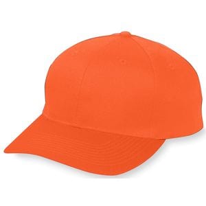 Augusta Sportswear 6206 - Youth Six Panel Cotton Twill Low Profile Cap Orange