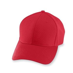Augusta Sportswear 6235 - Athletic Mesh Cap Red