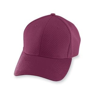 Augusta Sportswear 6235 - Athletic Mesh Cap Maroon