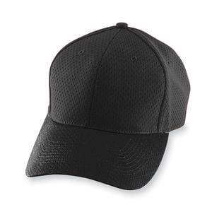 Augusta Sportswear 6235 - Athletic Mesh Cap Black