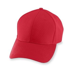 Augusta Sportswear 6236 - Athletic Mesh Cap Youth Red