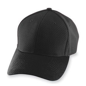 Augusta Sportswear 6236 - Athletic Mesh Cap Youth Black