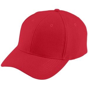 Augusta Sportswear 6266 - Youth Adjustable Wicking Mesh Cap Red