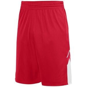 Augusta Sportswear 1169 - Youth Alley Oop Reversible Short Red/White