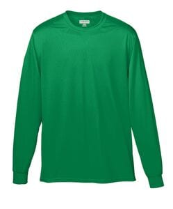 Augusta Sportswear 788 - Adult Wicking Long Sleeve T Shirt Kelly