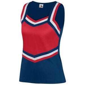 Augusta Sportswear 9140 - Ladies Pike Shell Navy/Red/White