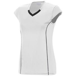 Augusta Sportswear 1218 - Ladies Blash Jersey White/Black