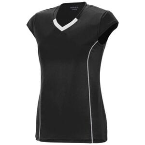 Augusta Sportswear 1218 - Ladies Blash Jersey Black/White