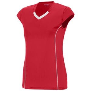 Augusta Sportswear 1219 - Girls Blash Jersey Red/White