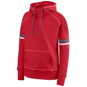 Augusta Sportswear 5440 - Ladies Spry Hoodie Red/ White/ Graphite