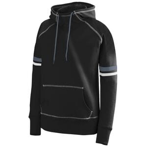 Augusta Sportswear 5440 - Ladies Spry Hoodie Black/ White/ Graphite