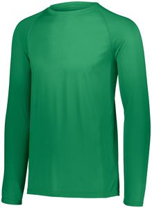 Augusta Sportswear 2796 - Youth Attain Wicking Long Sleeve Shirt Kelly