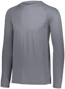 Augusta Sportswear 2796 - Youth Attain Wicking Long Sleeve Shirt Graphite