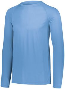Augusta Sportswear 2796 - Youth Attain Wicking Long Sleeve Shirt Columbia Blue