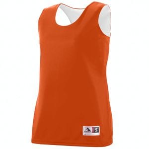Augusta Sportswear 147 - Ladies Reversible Wicking Tank Orange/White