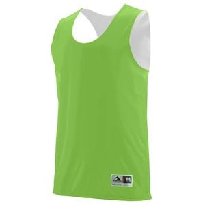 Augusta Sportswear 149 - Youth Reversible Wicking Tank Lime/White