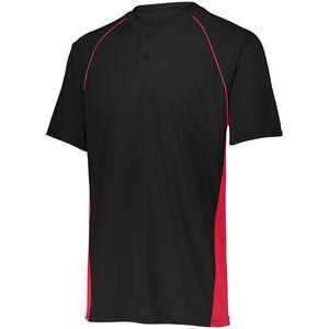 Augusta Sportswear 1560 - Limit Jersey Black/Red