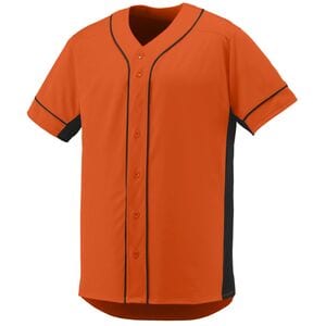 Augusta Sportswear 1661 - Youth Slugger Jersey Orange/Black