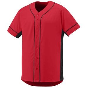 Augusta Sportswear 1661 - Youth Slugger Jersey Red/Black
