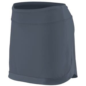 Augusta Sportswear 2410 - Ladies Action Color Block Skort Graphite/ Graphite