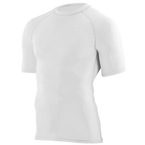 Augusta Sportswear 2601 - Youth Hyperform Compression Short Sleeve Shirt White