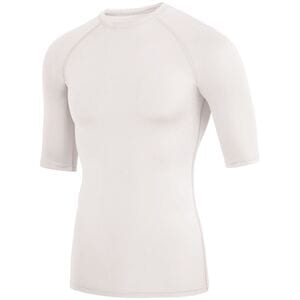 Augusta Sportswear 2606 - Hyperform Compression Half Sleeve Shirt White