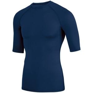 Augusta Sportswear 2606 - Hyperform Compression Half Sleeve Shirt Navy
