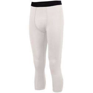 Augusta Sportswear 2619 - Youth Hyperform Compression Calf Length Tight White
